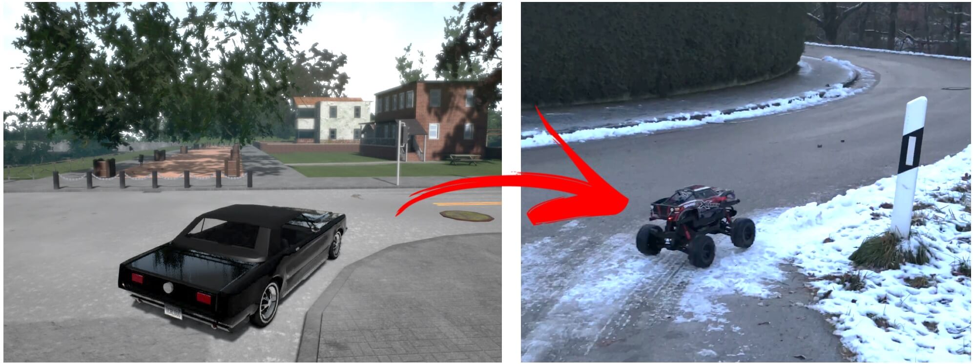 Driving Policy Transfer via Modularity and Abstraction